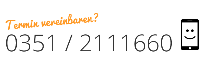 Telefonnummer der Logopädie Düker - Tel. 0351-2111660