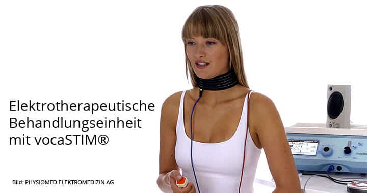 Elektrotherapie mit vocaSTIM®